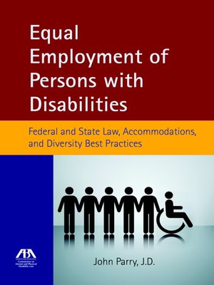 cover image of Equal Employment of Persons with Disabilities